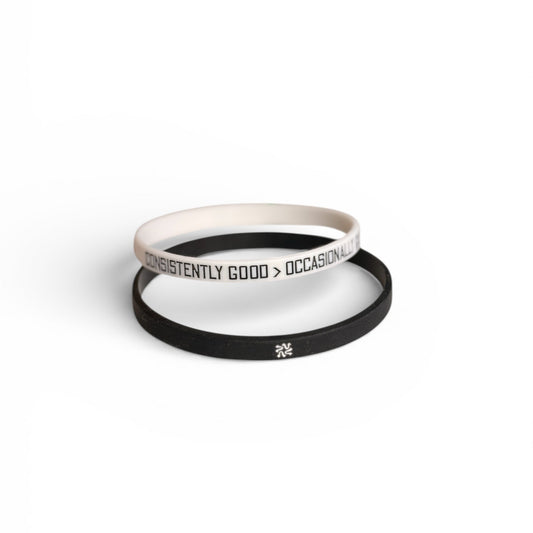 “CONSISTENTLY GOOD > OCCASIONALLY GREAT” ULTRA THIN WRISTBAND